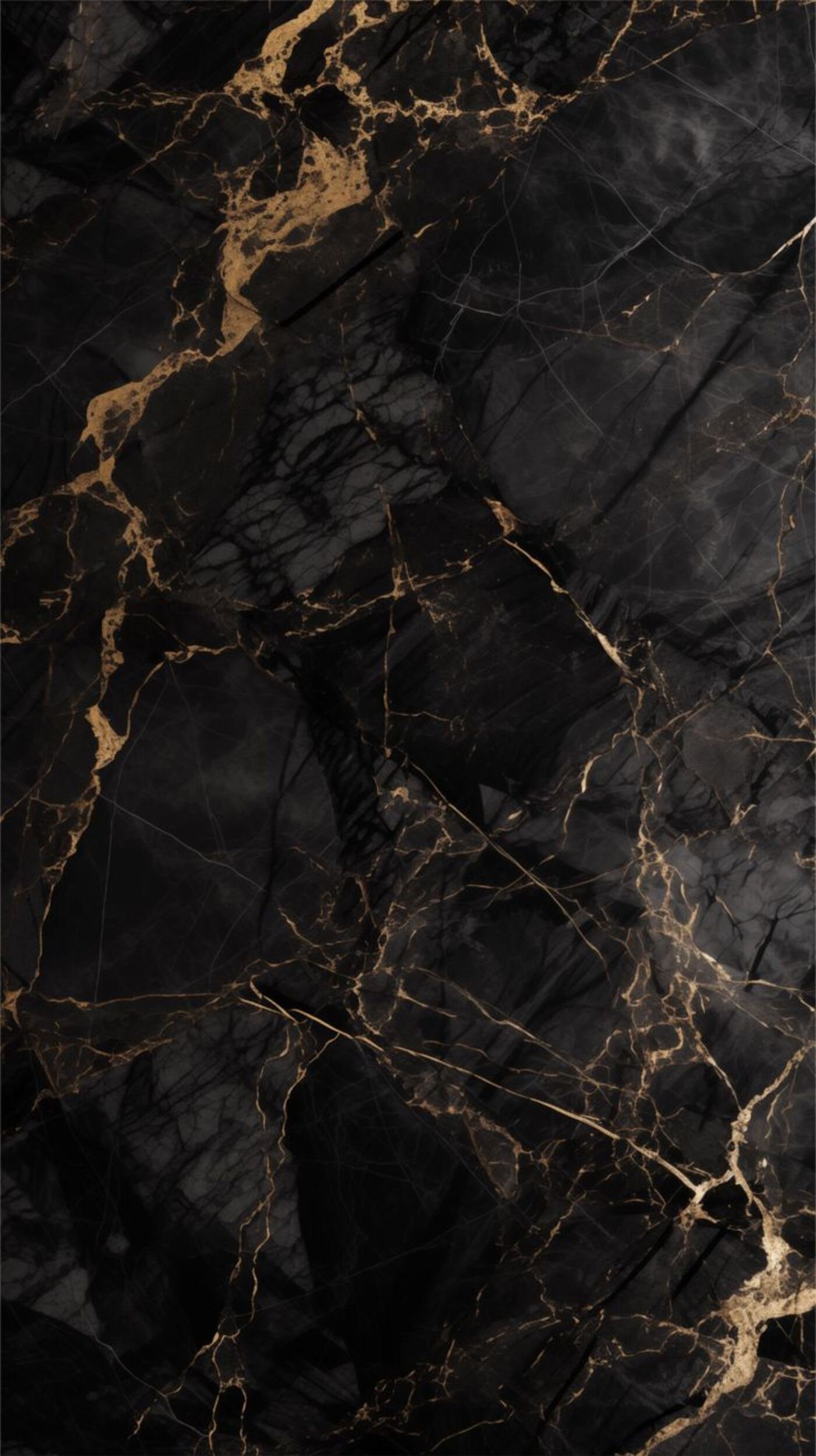 Black and gold quartz slab detail